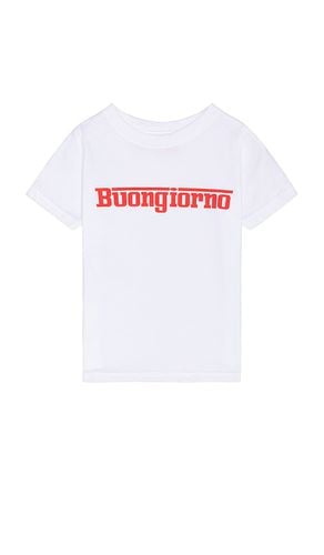Camiseta buongiorno en color talla 2 en - White. Talla 2 (también en 4, 6) - DEPARTURE - Modalova
