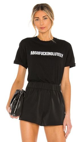 Camiseta absofuckinglutley en color talla L en - Black. Talla L (también en M) - DEPARTURE - Modalova