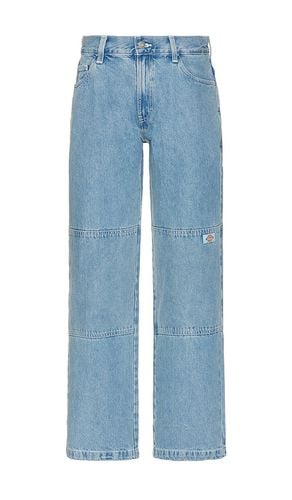 Loose fit double knee denim pant en color azul talla 32 en - Blue. Talla 32 (también en 34, 36) - Dickies - Modalova