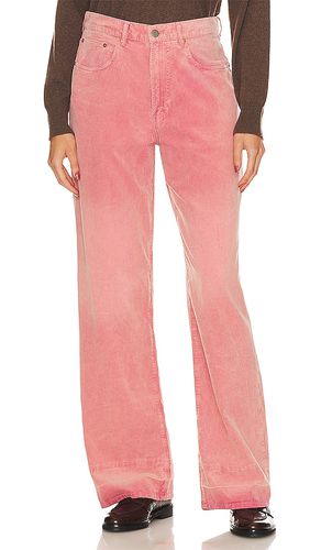 Pantalón pierna ancha teri en color rosado talla 24 en - Pink. Talla 24 (también en 25, 27, 28, 29, 30, 31) - Denimist - Modalova