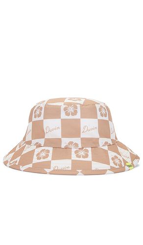Checker Floral Bucket Hat in - Duvin Design - Modalova