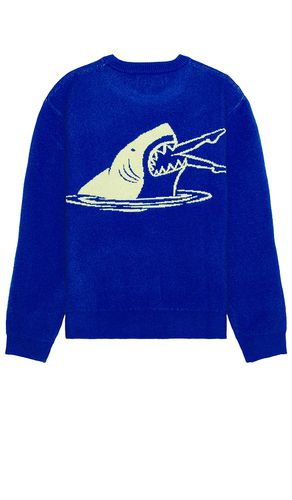 Shark Bite Crew Knit Sweater in . Size XL - Duvin Design - Modalova