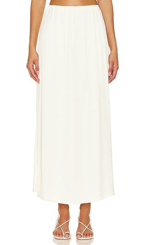 Falda maxi simple en color talla XL en - Cream. Talla XL (también en XXS) - DONNI. - Modalova