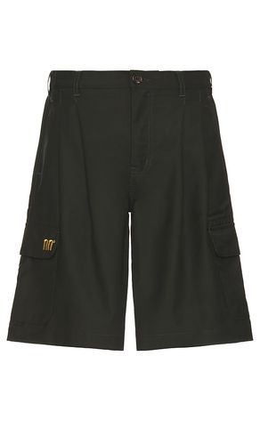 Oversize cargo short en color talla L en - Olive. Talla L (también en M) - DOUBLE RAINBOUU - Modalova