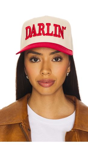 Patch Puff Embroider Cap in - Darlin - Modalova