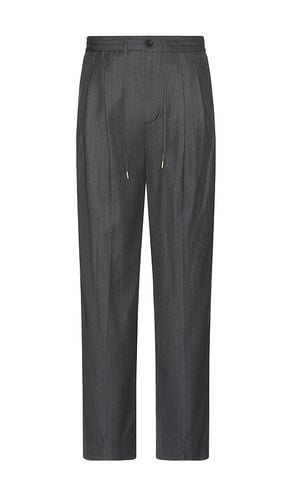 Lounge striped slacks en color gris talla L en - Grey. Talla L (también en S) - Dunst - Modalova