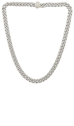 Cuello cadena luca en color plateado metálico talla all en - Metallic Silver. Talla all - Demarson - Modalova