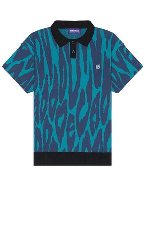 Pantera Jacquard Knit Polo Shirt in . Size XL/1X - Deva States - Modalova