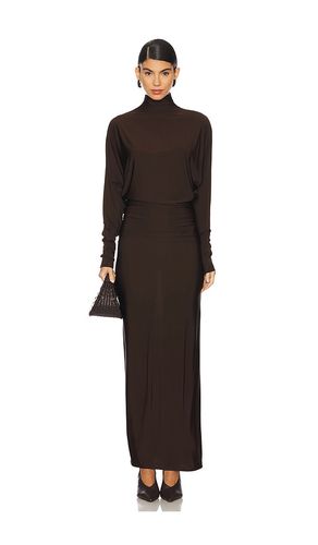 EAVES Shir Dress in Brown. Size S - EAVES - Modalova