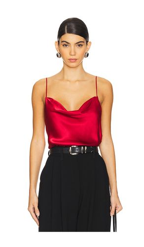 Haim silk cami top en color talla L en - Red. Talla L (también en M, S, XL, XS) - EAVES - Modalova