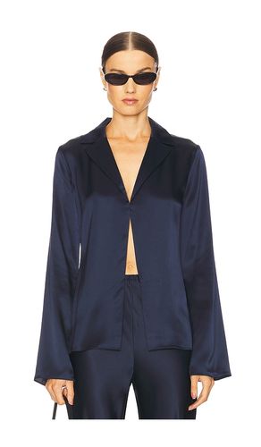 Gilad Silk Shirt in . Size M, XS, XXS - EAVES - Modalova