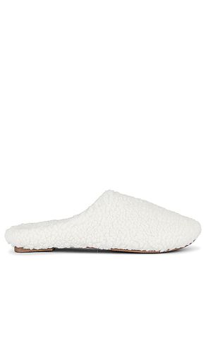 The sherpa slipper en color blanco talla S en - White. Talla S (también en L) - eberjey - Modalova