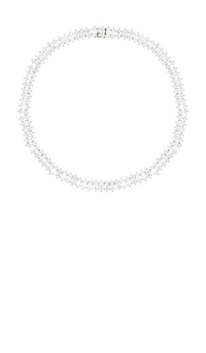Marquise riviera necklace in color metallic size all - Eddie Borgo - Modalova