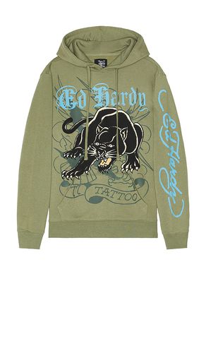 Crouching Panther Pullover Hoodie in . Size M, S - Ed Hardy - Modalova