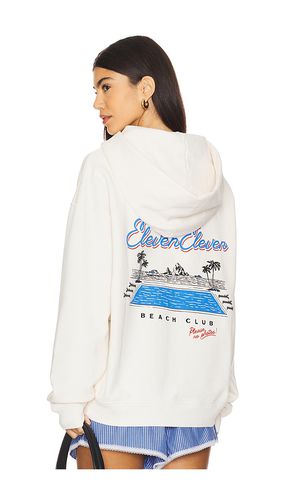 Sudadera con capucha gráfica en color crema talla M en - Cream. Talla M (también en L, S, XS) - Eleven Eleven - Modalova