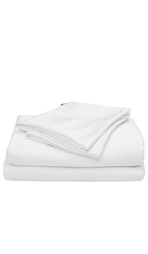 Juego de sábanas signature sateen sheet set en color blanco talla all en - White. Talla all - Ettitude - Modalova