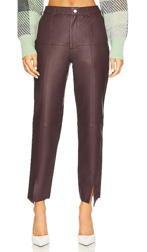 Blair Seamed Leather Pant in . Size 8/S - Ena Pelly - Modalova