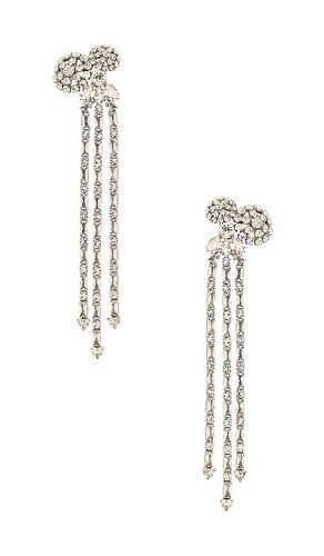 Eborn long earrings in color metallic silver size all in - Metallic Silver. Size all - Essentiel Antwerp - Modalova