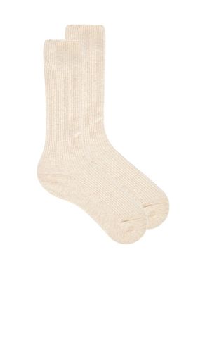 Eterne Classic Rib Socks in Beige - Eterne - Modalova