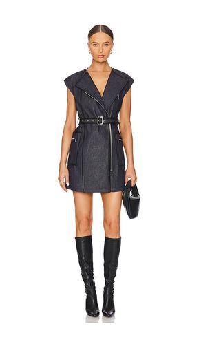 Devon Dress in Undone Indigo & Black in -. Size 10, 2, 4, 6, 8 - ET OCHS - Modalova