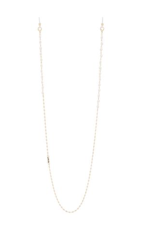 Cadena para gafas pearl link en color oro metálico talla all en - Metallic Gold. Talla all - Ettika - Modalova