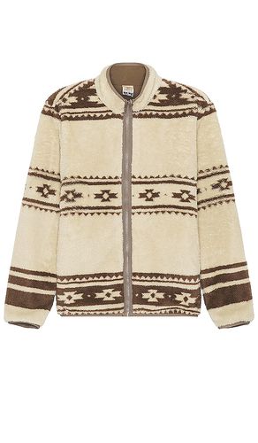 High pile fleece reversible jacket in color tan size M in - Tan. Size M (also in S) - Faherty - Modalova