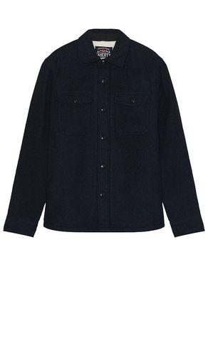 High Pile Fleece Lined Wool Shirt in . Size M - Faherty - Modalova