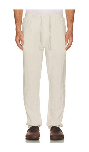 Linen Drawstring Pant in . Taglia M. Also in S, L - Faherty - Modalova