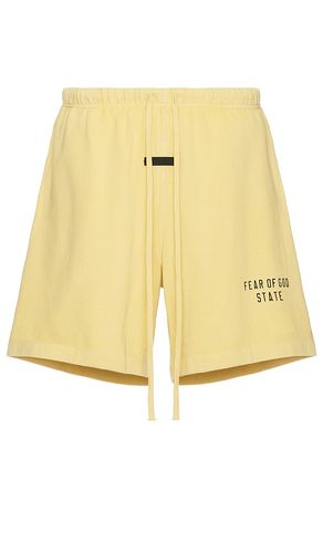 Heavy Jersey Soccer Short in . Taglia M, XL - Fear of God ESSENTIALS - Modalova