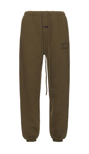 Fleece Essential Sweatpant in . Taglia XS - Fear of God ESSENTIALS - Modalova