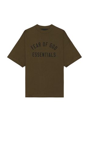 Camiseta en color militar talla L en - Army. Talla L (también en M) - Fear of God ESSENTIALS - Modalova