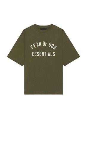 Camiseta en color verde talla L en - Green. Talla L (también en M, S, XL) - Fear of God ESSENTIALS - Modalova