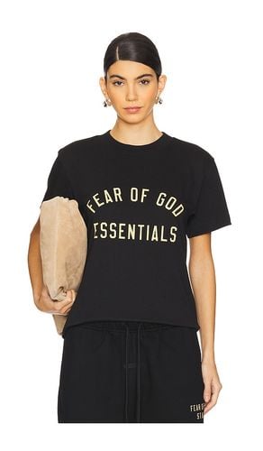 Crewneck t-shirt en color talla L en - Black. Talla L (también en S, XS) - Fear of God ESSENTIALS - Modalova