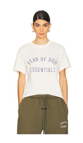 Crewneck t-shirt en color blanco talla L en - White. Talla L (también en M, S, XS) - Fear of God ESSENTIALS - Modalova