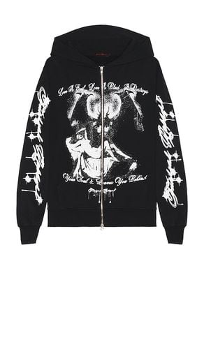 Evil Love Zip Up Jacket in . Size XL/1X - Funeral Apparel - Modalova