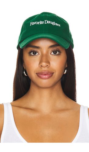 Sombrero classic logo en color talla all en - Green. Talla all - Favorite Daughter - Modalova