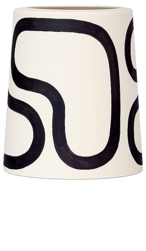 Florero short pillar en color negro, blanco talla all en - Black, White. Talla all - Franca NYC - Modalova