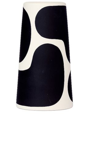 Florero small pillar en color negro, blanco talla all en - Black,White. Talla all - Franca NYC - Modalova