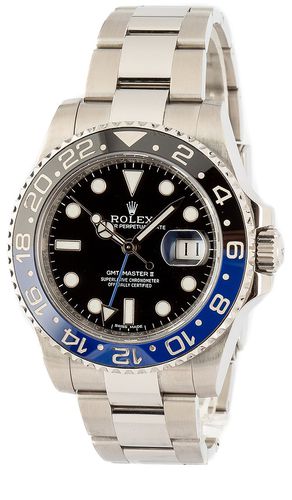 X bob's watches rolex gmt-master ii 116710ln in color metallic silver size all in & - Metallic Silver. Siz - FWRD Renew - Modalova