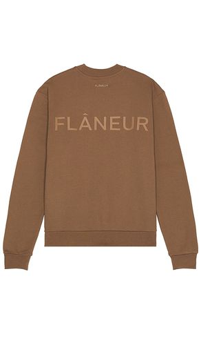 Tonal Logo Sweater in . Size M, S, XL/1X - FLANEUR - Modalova