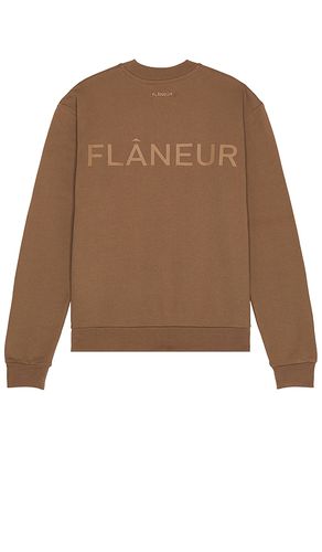 Tonal Logo Sweater in . Taglia M, S, XL/1X - FLANEUR - Modalova