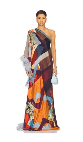 X REVOLVE Asymmetric Kaftan Dress in ,. Size L. Also in S, XS - Falguni Shane Peacock - Modalova