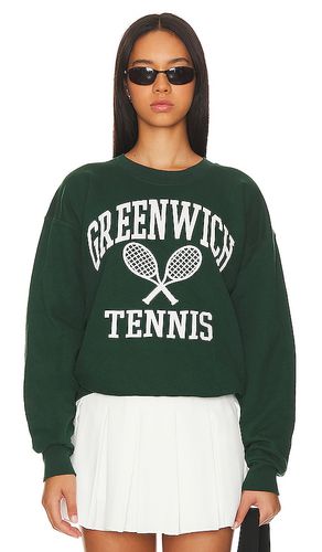 Greenwich Tennis Crewneck Sweatshirt in . Size M, XL - firstport - Modalova
