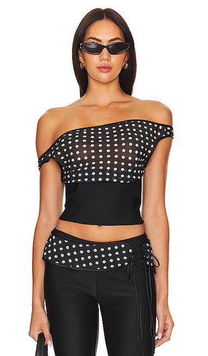 Remi top en color negro talla L en - Black. Talla L (también en M, S, XL, XS, XXS) - Fait Par Foutch - Modalova