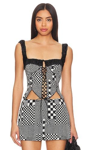 Angelina Corset in . Size S, XL, XS, XXS - Fait Par Foutch - Modalova