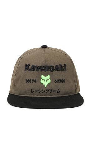 X Kawasaki Snapback Hat in - Fox Racing - Modalova