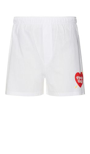 Heart & arrow classic boxer shorts en color blanco talla L/XL en - White. Talla L/XL (también en S/M) - Free & Easy - Modalova