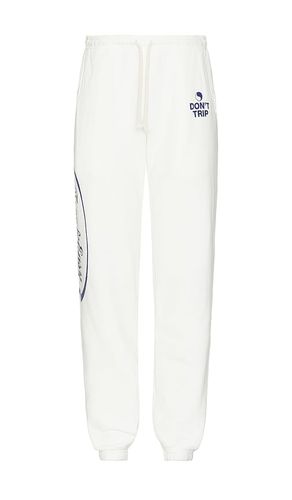 Pantalón deportivo en color blanco talla L en - White. Talla L (también en M, S, XL/1X) - Free & Easy - Modalova