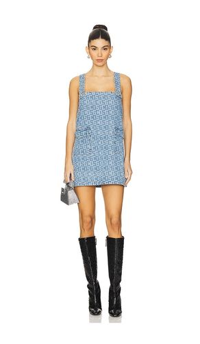 Monogram Denim Pocket Dress in . Taglia M, S, XS, XXS - GCDS - Modalova