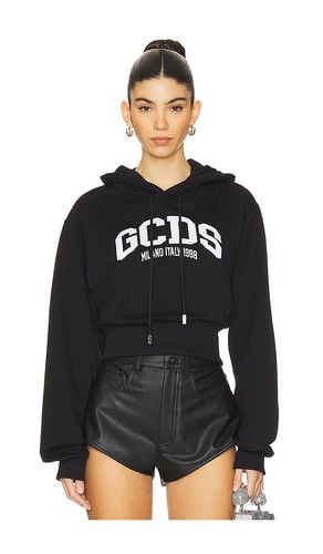 Logo Crop Hoodie in . Size M, S, XS - GCDS - Modalova